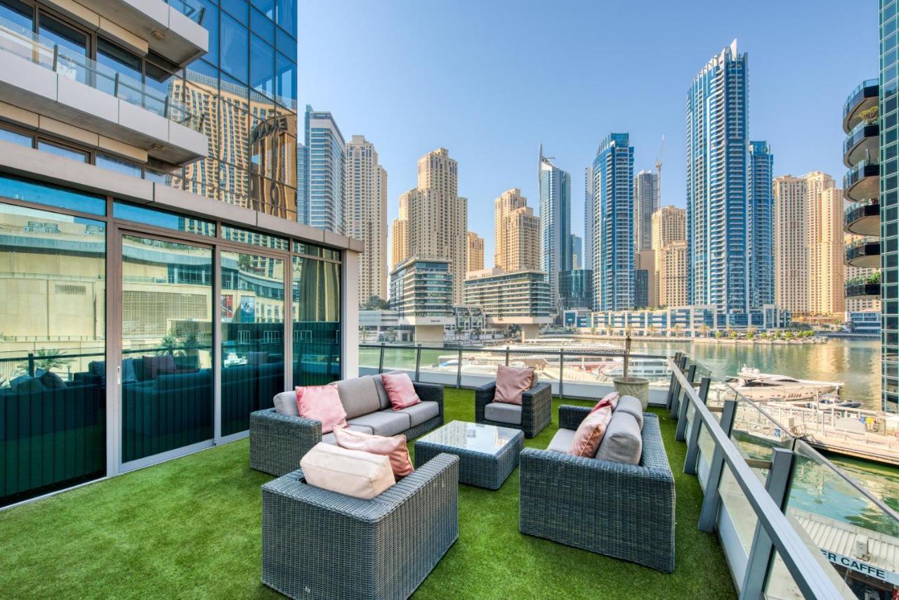 דובאי Maison Privee - Big, Bright, Luxury Marina Views Apt Next To Beach מראה חיצוני תמונה